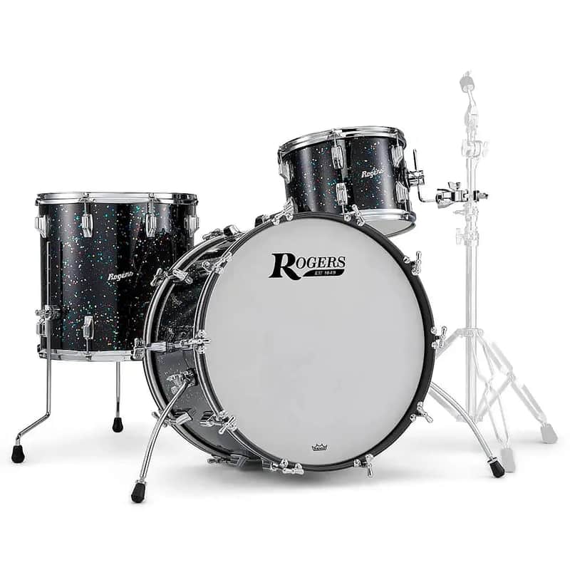 Rogers Cleveland 3pc Drum Set 2025 - Mardi Gras FREE SHIPPING image 1