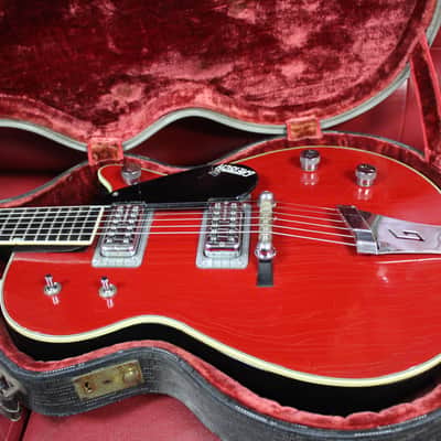 Gretsch G6131 Jet Firebird 1960 Electric Guitar Red W/ Original Case VINTAGE George Harrison period image 10