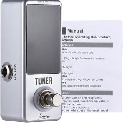 Rowin High Precision Guitar Chromatic Tuner Pedal Ture Bypas (Price includes the import duty for US buyer)s image 7