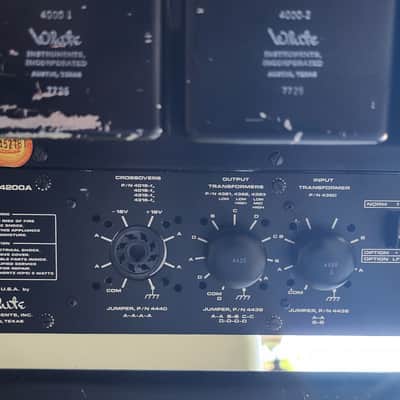 White Instruments 4200A 28-band EQ - 1970s - Black image 5
