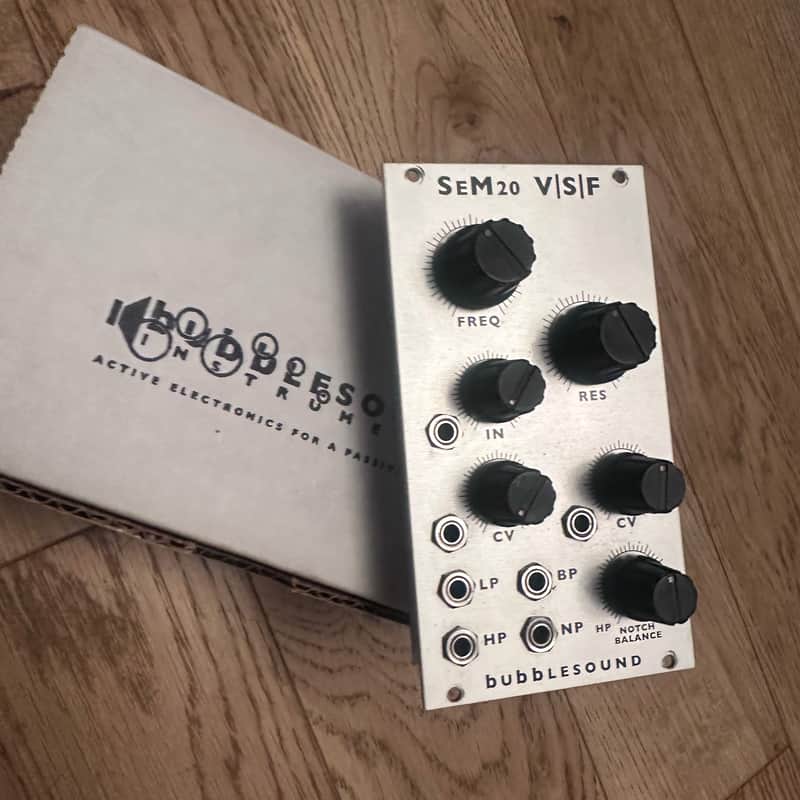 Bubblesound SEM20 VCF Eurorack Oberheim polivoks hybrid filter module image 1