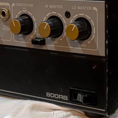 Gallien-Krueger 800RB Bass Amp Head 300W/100W Bi-Amp GK 800 RB Bass Amplifier image 5