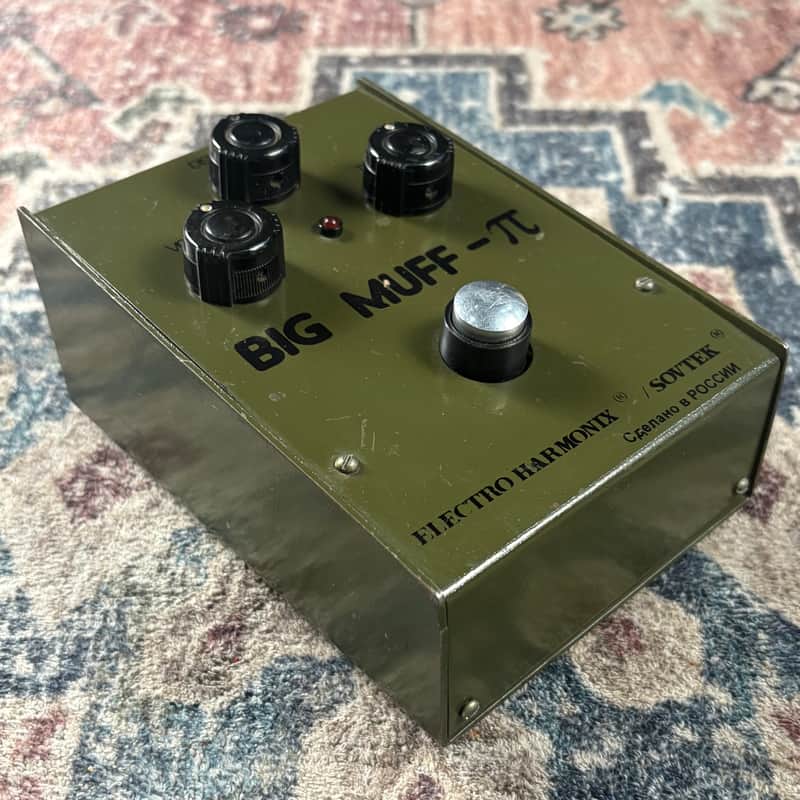 1990s Electro-Harmonix Sovtek Big Muff Pi Vintage Bubble Font