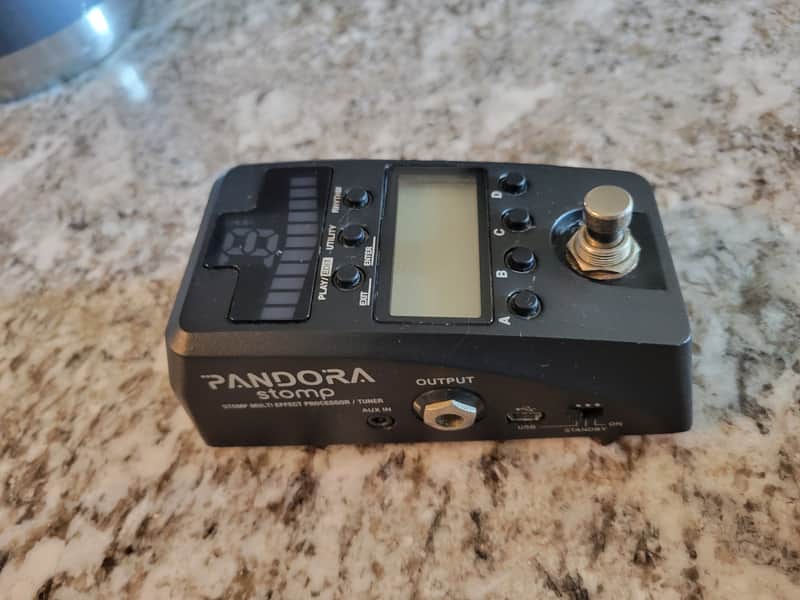 Korg PX-ST Pandora Stomp Multi-Effect Pedal 2010s - Black image 1