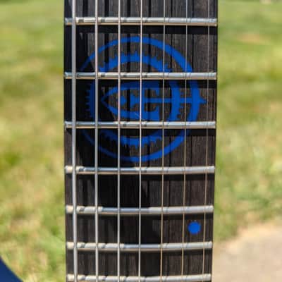 Kiesel 2021 Andy James AJ7E Royal Blue 7-String Electric Guitar image 5