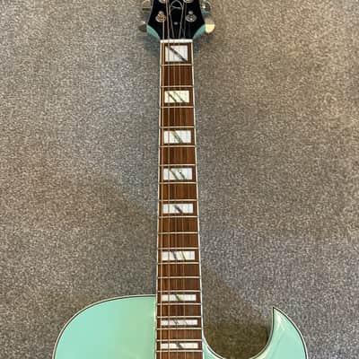 Dean Hollowbody, Maple Top, Sea Foam Green image 10
