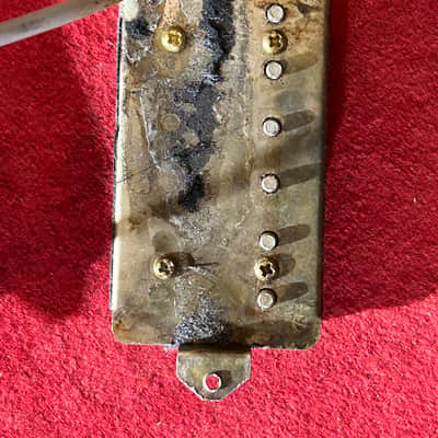 Unmarked Basic Stock 4 Conductor Humbucker Pair (Bridge & Neck) Ready to Install 1990s-2000’s - Black/White image 6