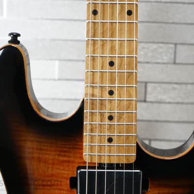Sterling Sabre with Roasted Maple Fretboard - Cobra Burst image 3