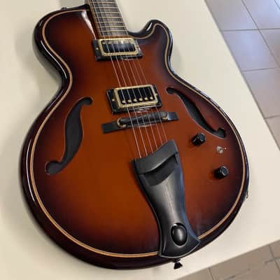 (On hold) Mario Beauregard MB Archtop hand carved Hollow body thinline with Lollar Imperial Humbucker Sakashta image 8