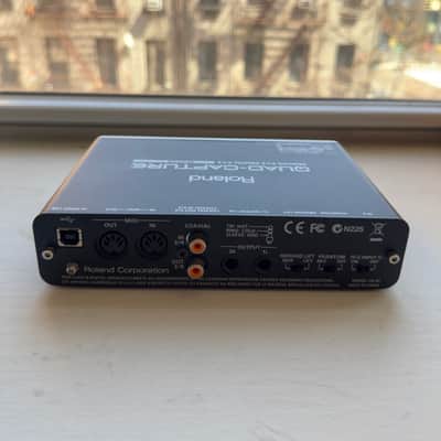 Roland UA-55 Quad-Capture USB 2.0 Audio Interface 2010s - Black image 2