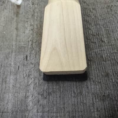 Texas Long Horn 3 x 3 T Black Steed Guitar neck Replacement Neck. Steel Frets 25.5 scale Neck DIY image 10