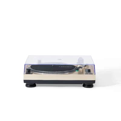 Crosley C100BT 2-Speed Bluetooth  Turntable, Champagne-NEW image 11