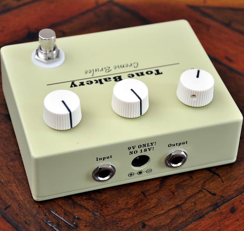 Tone Bakery Creme Brulee オーバードライブ Tone Bakery Creme Brulee Overdrive Pedal | Reverb