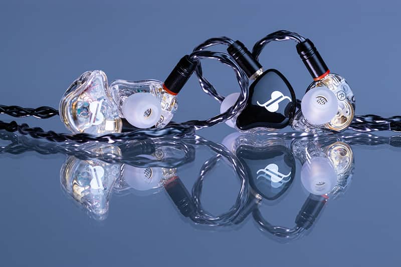 STAGG Professional Superior in-ear stage monitors with premium hybrid transducers IEM Black SPM-PRO image 1