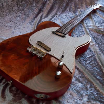 GB Liuteria Traditional Tele walnut and fabric image 21