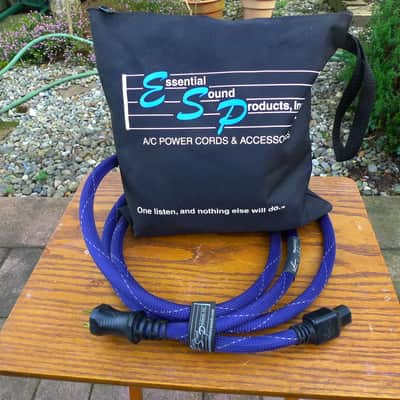 Essential Sound Products Victor Wooten Model/ PRO Power Cord for amps. image 1