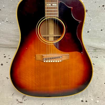 1968 Gibson SJ Southern Jumbo Vintage Guitar 1960's Player Project for Repair image 4
