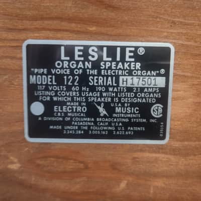 Hammond CV Organ with Leslie 122 Speaker 1945 - 1949 - Natural image 7