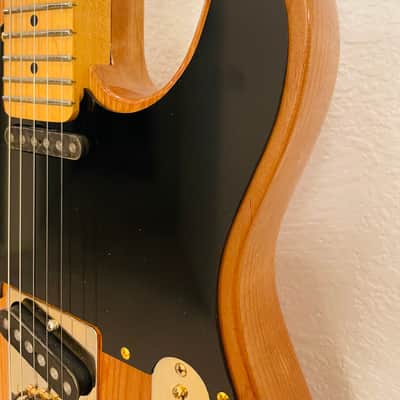 Chandler San Francisco Telecaster Alder Body Maple Board 1980’s - Natural Lacquer image 10