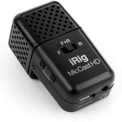 IK Multimedia - iRig Mic Cast HD - Microfono digitale dual-side per voce image 1