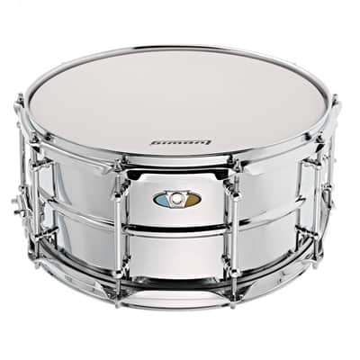 Ludwig | Supralite | Snare Drum | 14" x 6.5 " | Beaded Steel-14" x 6.5" image 1