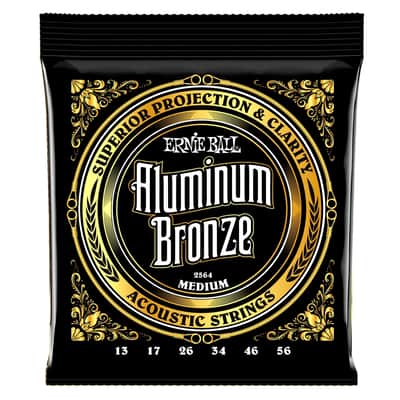 Ernie Ball 2564 Aluminum Bronze Medium 13-56 image 1