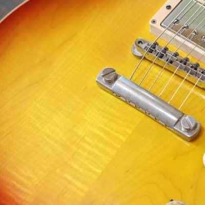MINTY! 2006 Gibson Custom 1958 Les Paul Standard Reissue Electric Guitar Cherry Sunburst + COA OHSC image 7