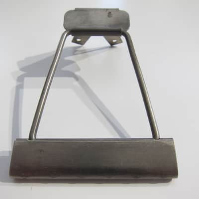 Harmony & Kay Archtop & Flat Top Guitar Tailpiece Authentic MIJ Vintage Part Circa-1950s-1960s-Nickel Silver image 6