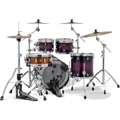 Mapex SR504XZ Saturn VI Royal Purple Burst - Drum Shell Set image 3