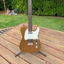 Fender JV Modified '60s Custom Telecaster - Firemist Gold (MIJ Made in Japan) w/ Roadrunner Hardshell Case