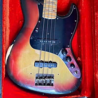 Fender Jazz Bass  1975 Fender Jazz Bass 1975 - Sunburst image 1