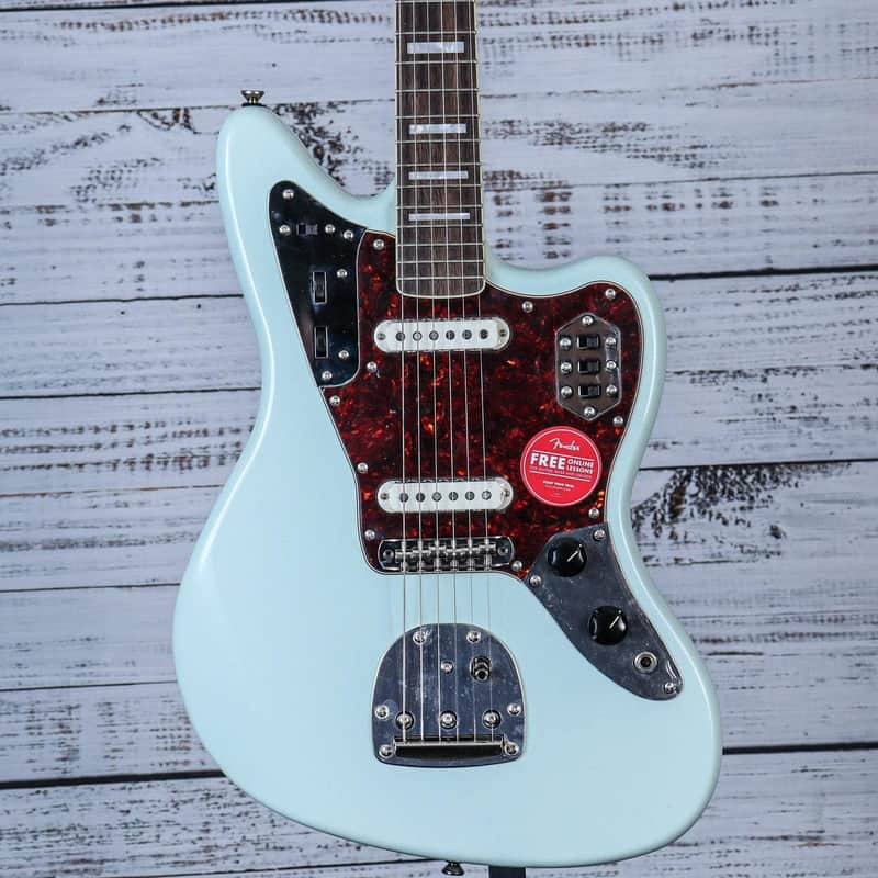 Squier Classic Vibe '70s Jaguar Electric Guitar | Surf Green image 1