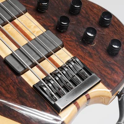 Nightingale Fivethru - 5 string bass guitar, Made in UK by Ernie Goodfellow, GB Guitars image 3