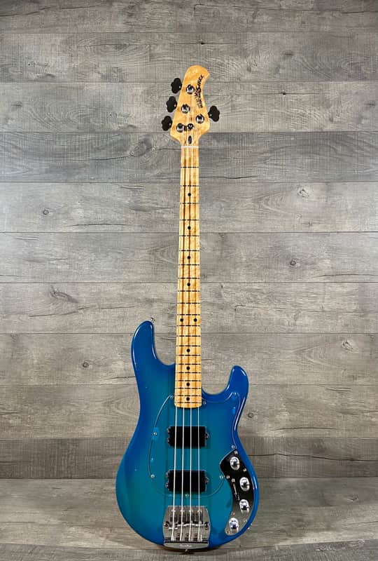 Ernie Ball Music Man Sabre Bass 1988 Blueburst image 1