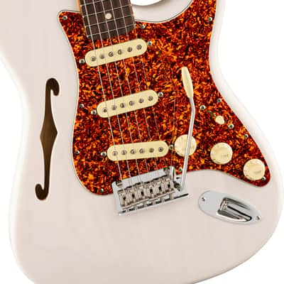 FENDER American Professional II Stratocaster® Thinline, Rosewood Fingerboard, White Blonde image 3