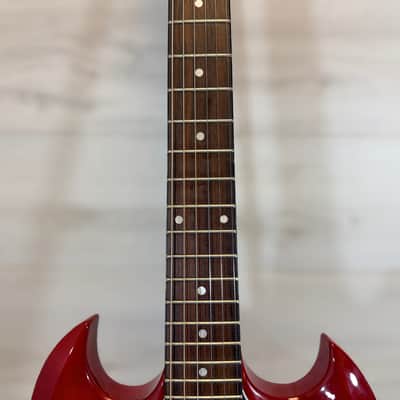 Maestro SG Junior Red Electric Guitar w/ Gig Bag 2000's image 3