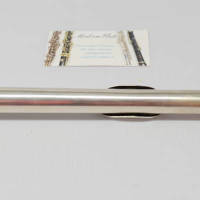 Vintage Selmer New York Handmade Sterling Flute Soldered Toneholes Plays Great *THE BEST* image 7