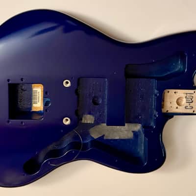 Fender Classic Player Jazzmaster Body - Refinished - dark blue image 1