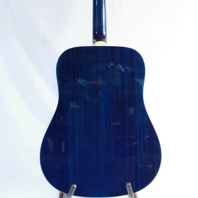 Limited Edition Epiphone Hummingbird Artist Dreadnought Acoustic Guitar in Blue Burst image 13