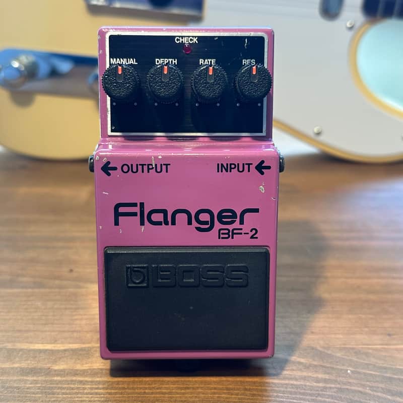 Boss BF-2 Flanger 1980-1984 (Black Label) Made In Japan | Reverb UK