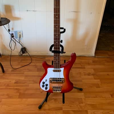 Rickenbacker 4003S Left Handed Fireglo 60s Sytle mods image 1