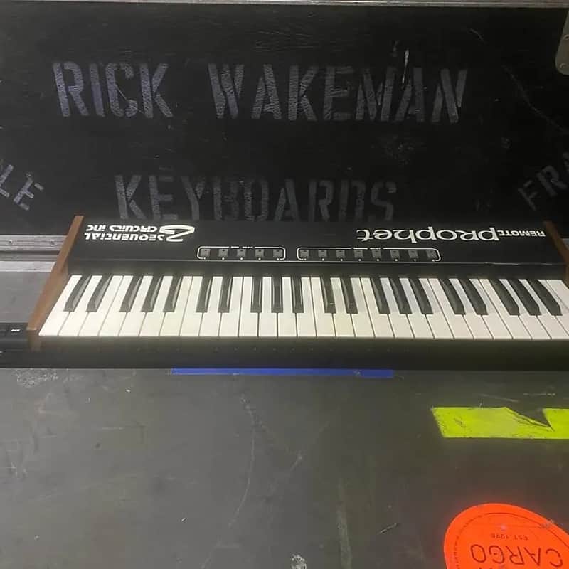 1982 Sequential Prophet Remote 49-Key Keyboard Controller Black