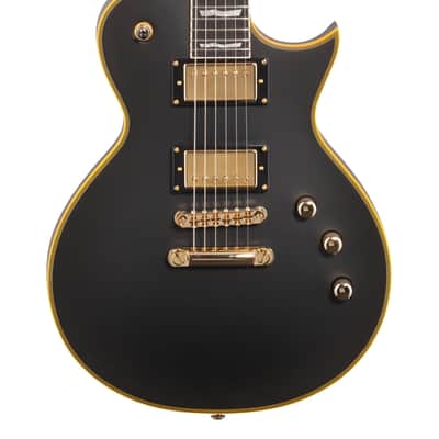 ESP LTD EC1000 Electric Guitar Vintage Black with Seymour Duncans image 1