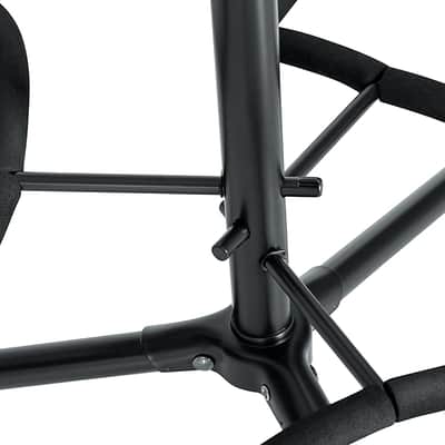 Gator Frameworks Adjustable Triple Guitar Stand; Holds Three Electric or Acoustic Guitars image 5
