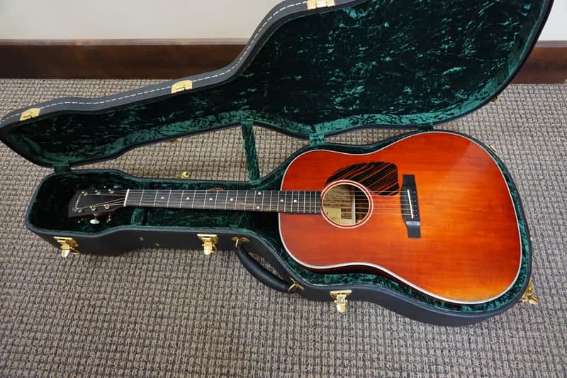 Eastman E10SS/V Mahogany/Adirondack Spruce Antique Varnish factory aged K&K Sound PowerMix system image 1