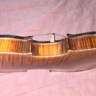 Vintage1922 American 4/4 Violin by FE Beardsley Traverse City Michigan Branded image 5