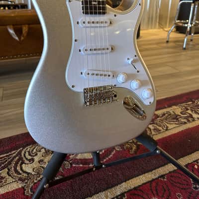 PRS SE Silver Sky Electric Guitar - Platinum Spark W/OGB (USED) image 3