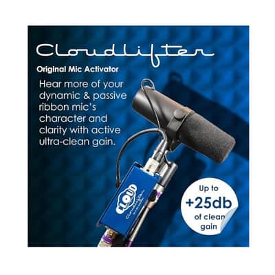 Cloud Microphones Cloudlifter CL-1 Mic Activator with +48v Phantom Power and Compatible with Dynamic, Ribbon & Tube Microphones image 11