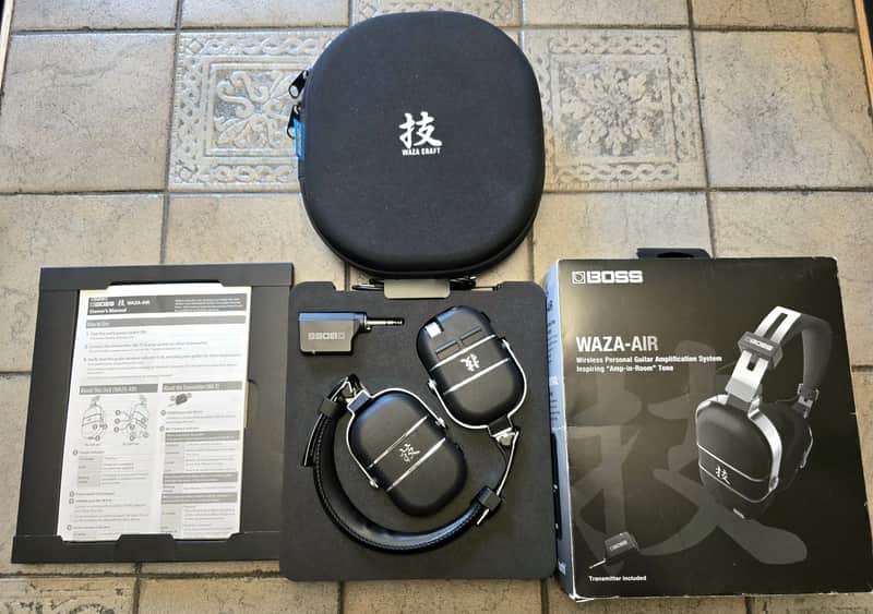 Boss WAZA-AIR Wireless Guitar Headphone Amp 2018 - Present - Black