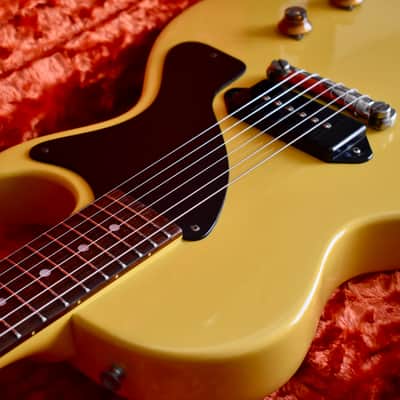 RARE 1988 Greco Japan EJR54-60 Les Paul Junior in TV Yellow Original MIJ Fujigen Japanese Vintage Lawsuit JR image 11